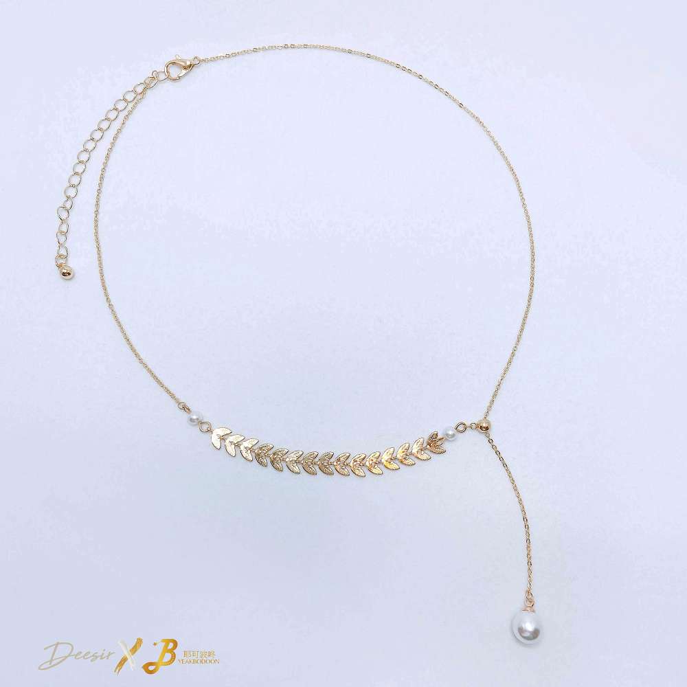 垂飾 - 麥穗鏈珍珠 合金 - 輕奓生活x平價飾品 | 迪希雅 deesir 飾品 💍
