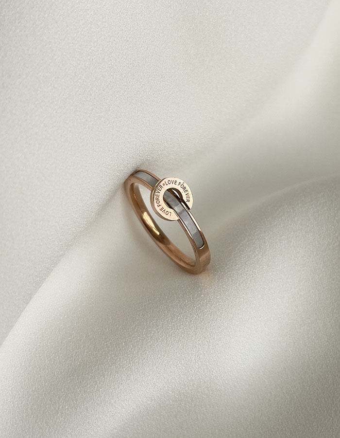 單戒指 - 扣頭造型鈦鋼戒指 - 輕奓生活x平價飾品 | 迪希雅 deesir 飾品 💍