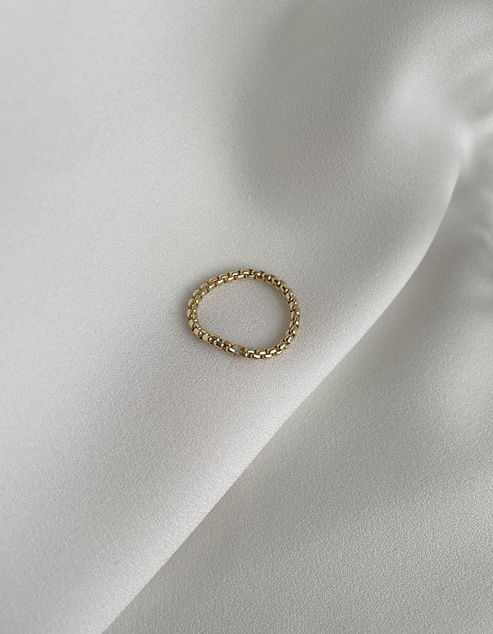 單戒指 - 金屬細緻鍊條戒指 - 輕奓生活x平價飾品 | 迪希雅 deesir 飾品 💍