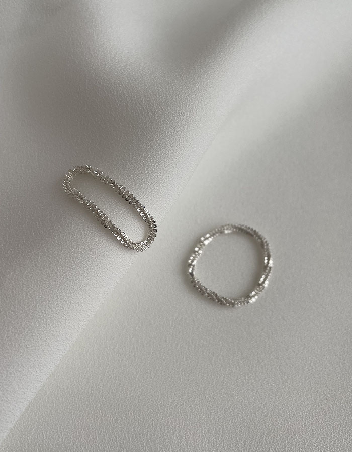 戒指組 - 極細波光粼粼戒指 - 輕奓生活x平價飾品 | 迪希雅 deesir 飾品 💍