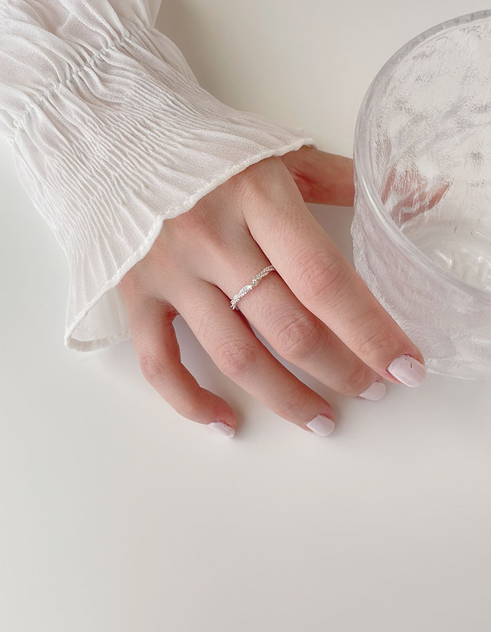 戒指組 - 極細波光粼粼戒指 - 輕奓生活x平價飾品 | 迪希雅 deesir 飾品 💍