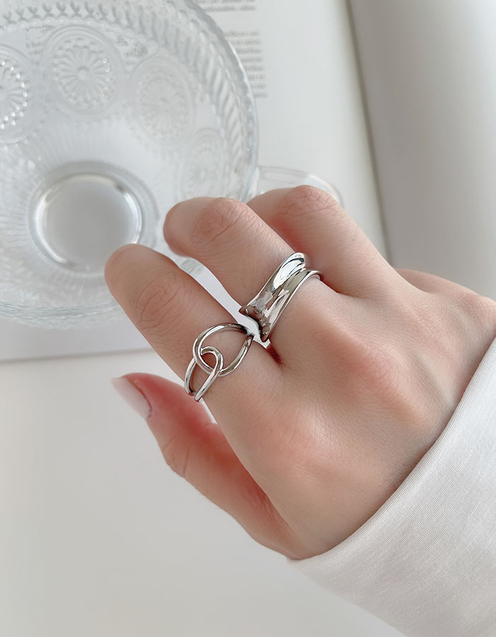 戒指組 - 極簡感線條鏤空可調戒指組 - 輕奓生活x平價飾品 | 迪希雅 deesir 飾品 💍
