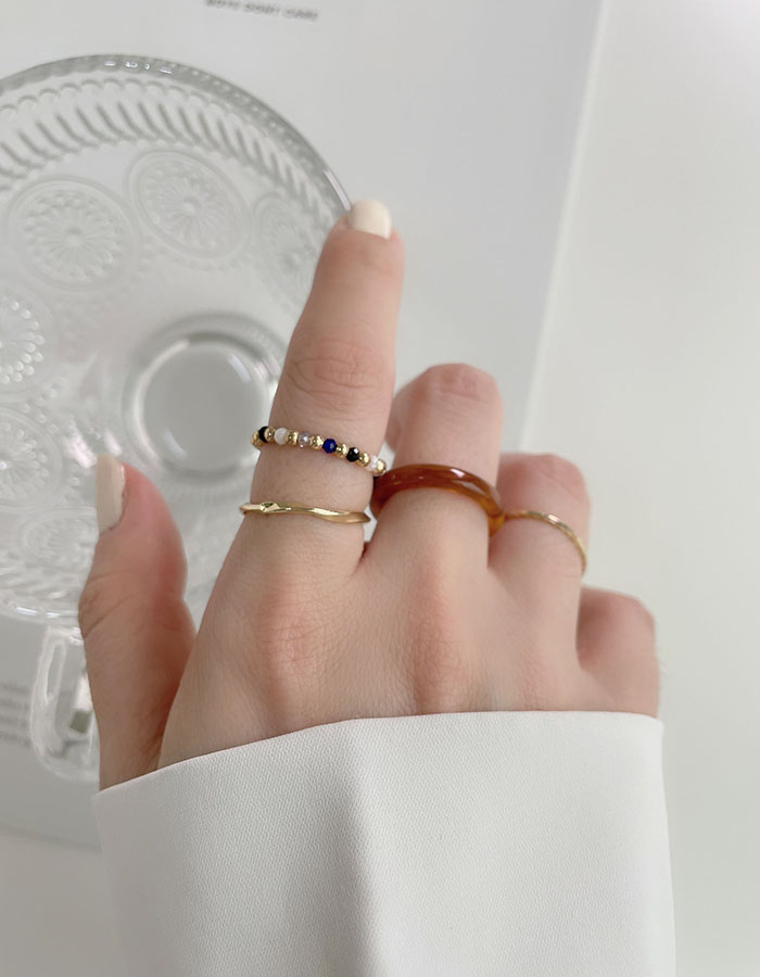 戒指組 - 彩色串珠戒指組 - 輕奓生活x平價飾品 | 迪希雅 deesir 飾品 💍