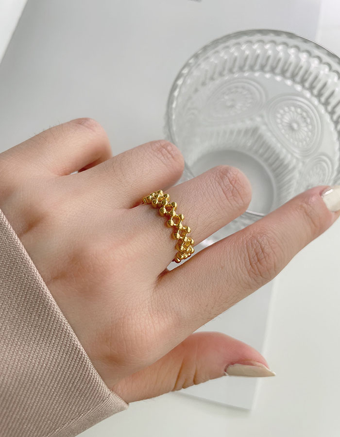 單戒指 - 歐美菱格可調式戒指 - 輕奓生活x平價飾品 | 迪希雅 deesir 飾品 💍