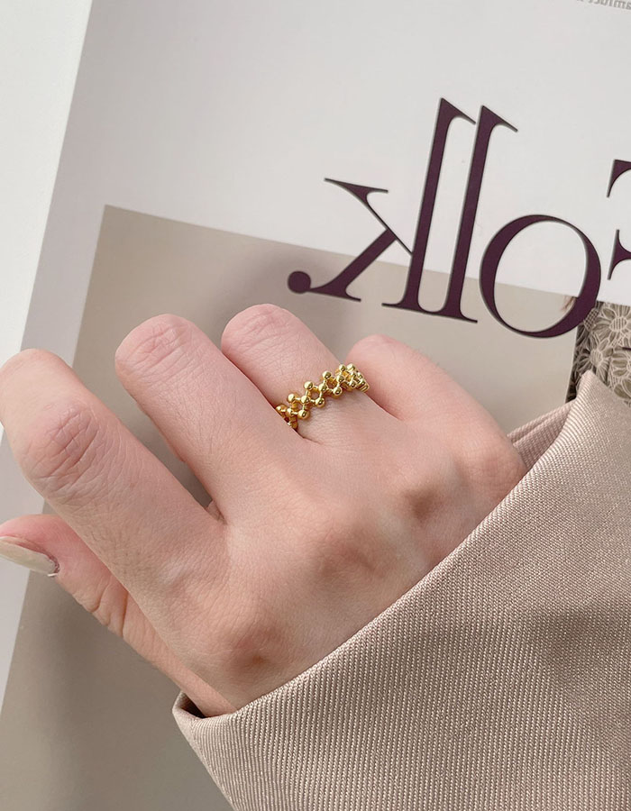 單戒指 - 歐美菱格可調式戒指 - 輕奓生活x平價飾品 | 迪希雅 deesir 飾品 💍