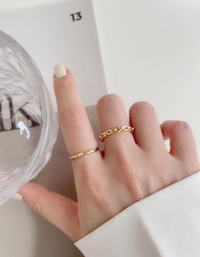 戒指組 - 簡約麻花戒指組 - 輕奓生活x平價飾品 | 迪希雅 deesir 飾品 💍