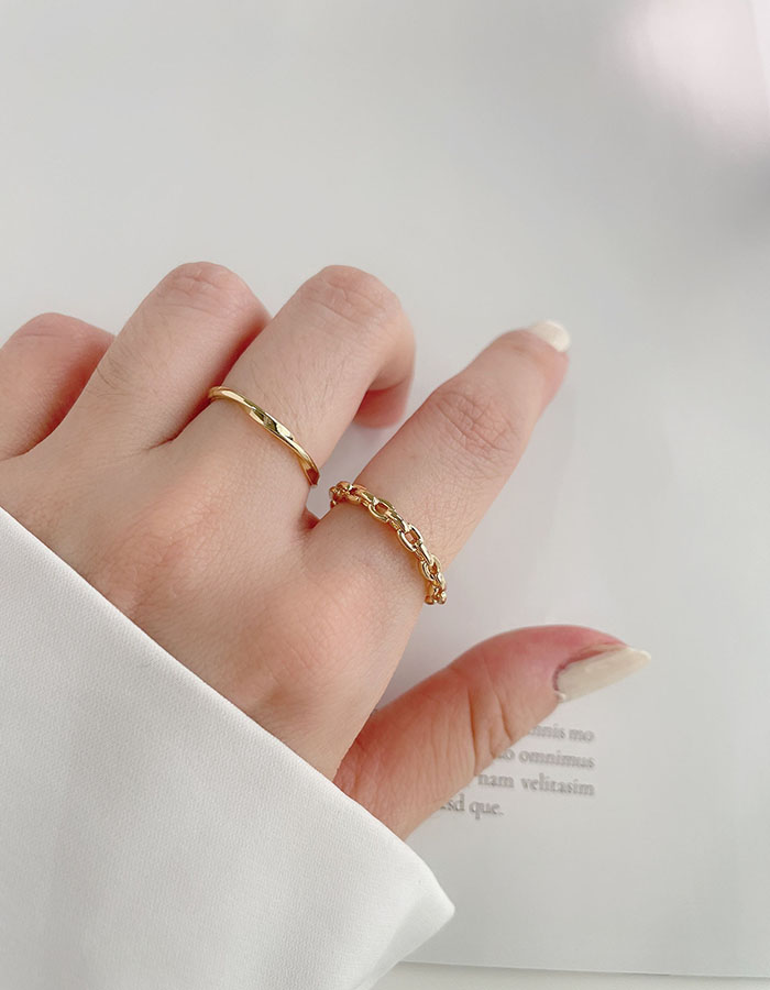 戒指組 - 簡約麻花戒指組 - 輕奓生活x平價飾品 | 迪希雅 deesir 飾品 💍