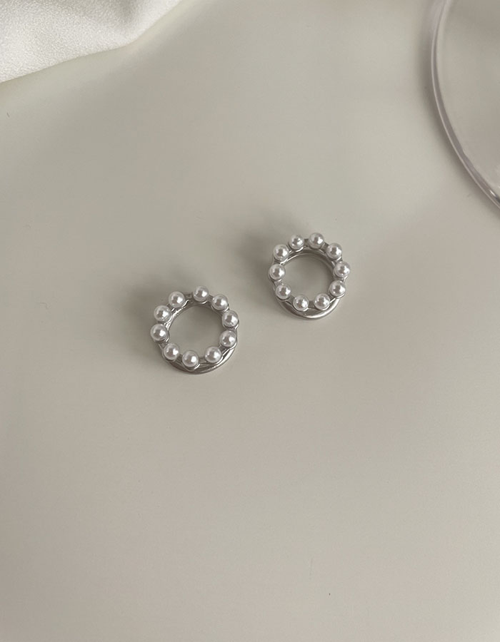 耳骨夾 - [2色]珍珠圓形耳骨夾 - 輕奓生活x平價飾品 | 迪希雅 deesir 飾品 💍
