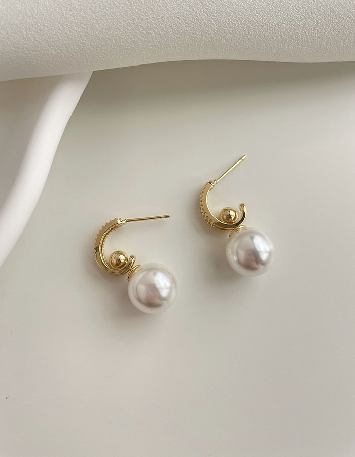 針式 - 氣質多戴珍珠耳環 - 輕奓生活x平價飾品 | 迪希雅 deesir 飾品 💍