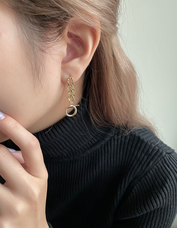 針式 - 歐美T扣設計耳環 - 飾品調色盤 | 迪希雅 deesir