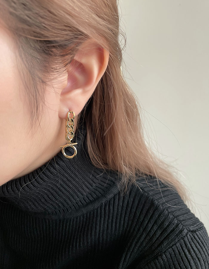 針式 - 歐美T扣設計耳環 - 輕奓生活x平價飾品 | 迪希雅 deesir 飾品 💍