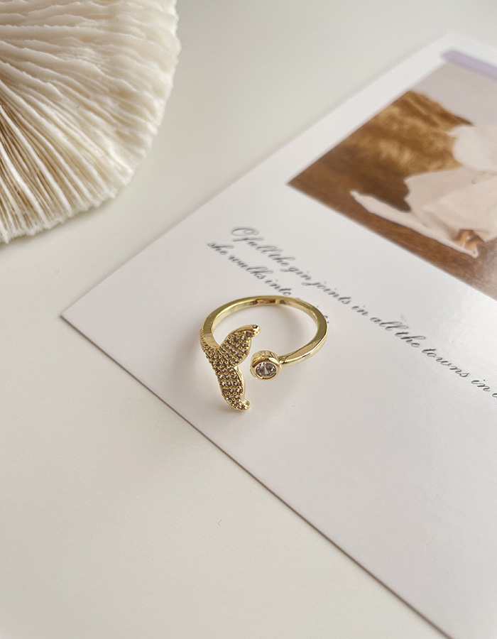 單戒指 - 人魚設計戒指 - 飾品調色盤 | 迪希雅 deesir