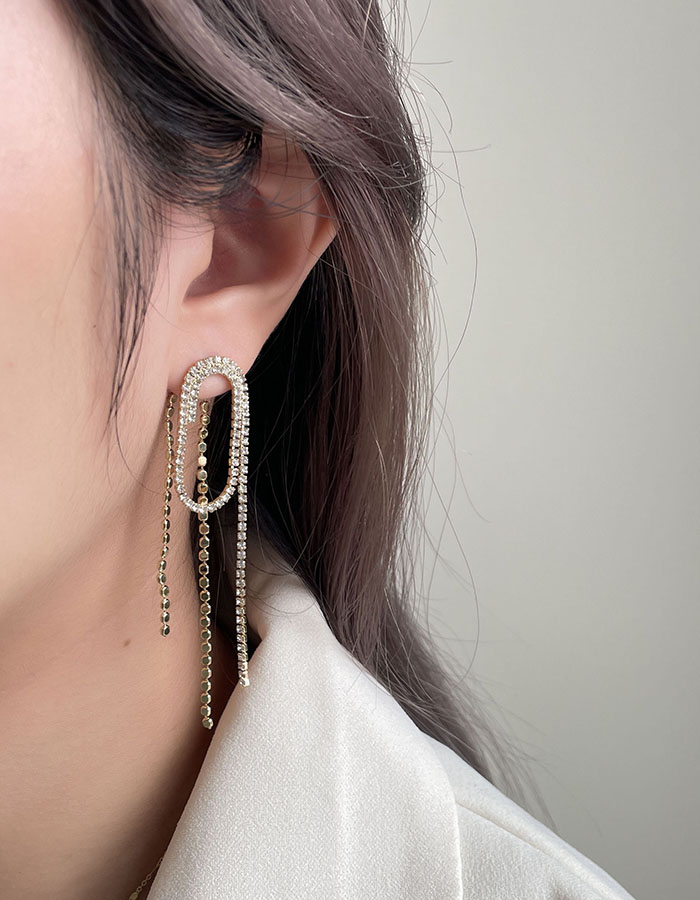 針式 - 雙層流蘇耳環 - 輕奓生活x平價飾品 | 迪希雅 deesir 飾品 💍